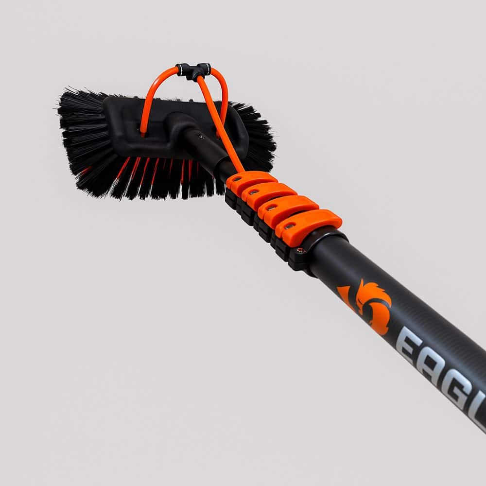 5 vlakken wasborstel voor houtwerk