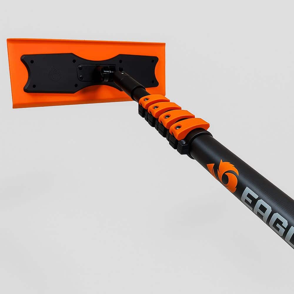 sneeuw verwijderen zonnepanelen